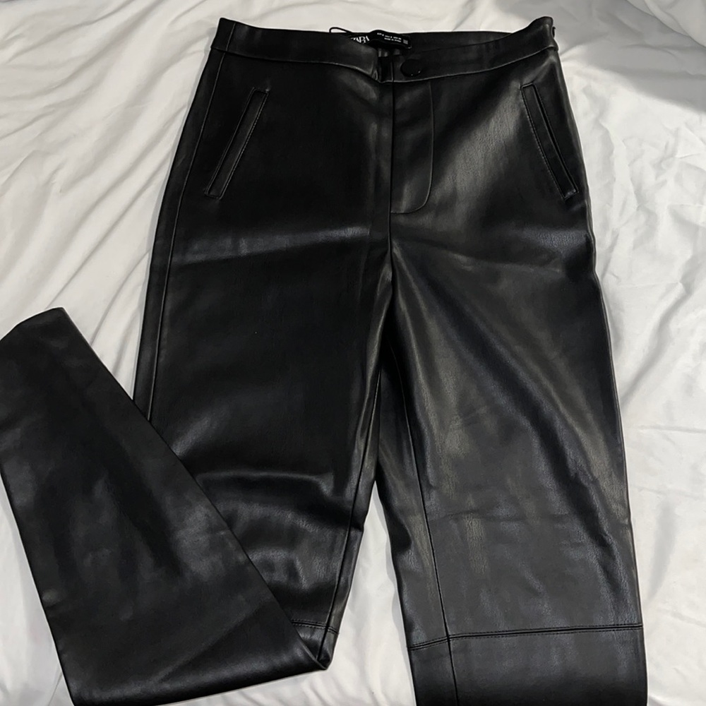 Zara leather pants never worn